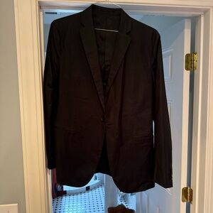 Theory Black Men's Blazer 42